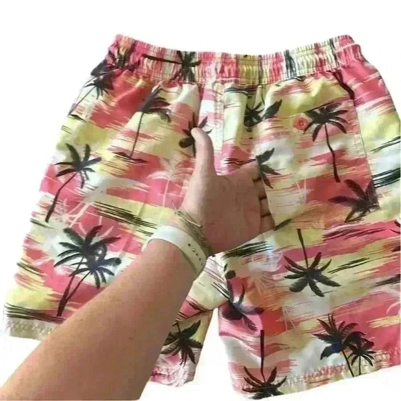 No Boundaries Swim suit set of 3 skulls/floral, tropical, retro dinosaurs/palms - Picture 5 of 8